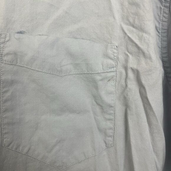 Gant X St. Vincent Oversized Oxford Button Down Shirt Womens Size 6 Blue - Picture 3 of 6